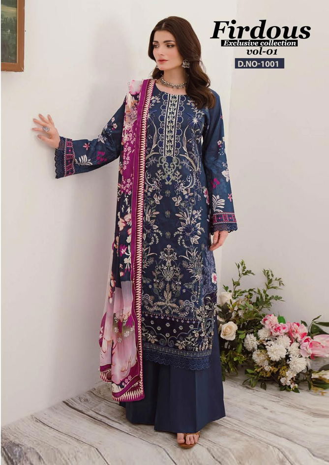 Firdous Vol 1 By Nand Gopal Karachi Cotton Drees Material Wholesalers In Delhi
